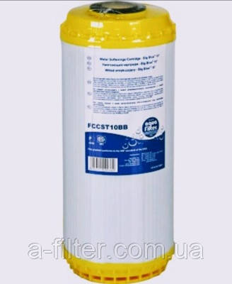 Ум'якшувальний картридж, видаляє з води солі жорсткості — 9 7/8" x 4 1/2'', 10BB., фото 1