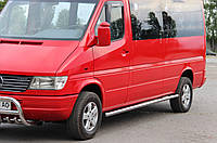 Пороги бічні (підніжки-труби) Mercedes Sprınter 1995-2006 середня база (Ø60)