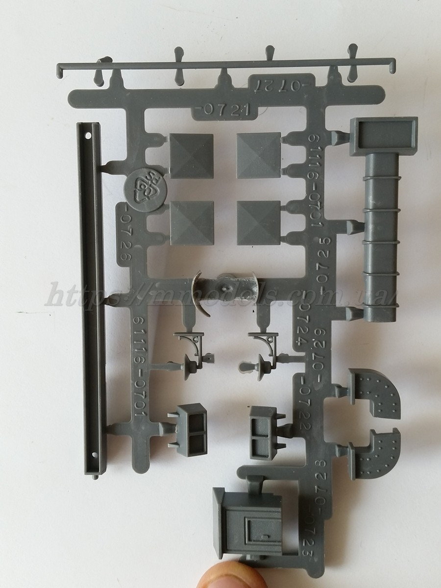 Piko 61116 Запасна частина будови - Скляний завод E.Strauss, масштабу H0,1:87