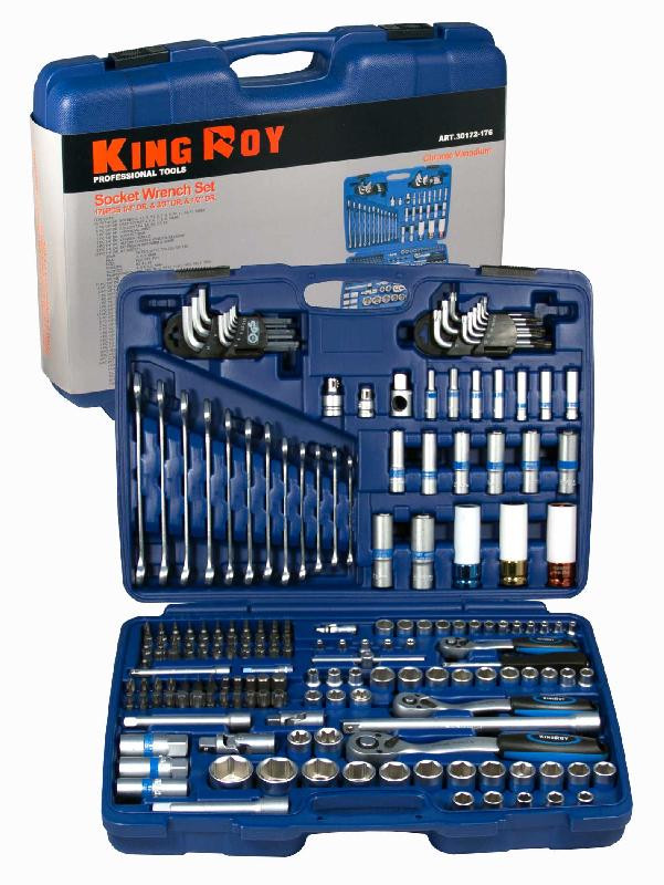Набір інструментів King Roy 176MDA (176 предметів)