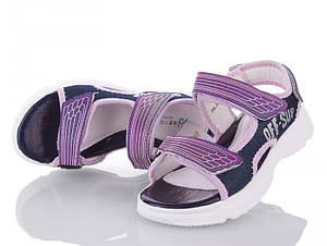 Босоніжки для дівчаток на липучках Bessky HL330-3 Розмір 34