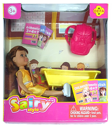 Лялька Defa маленька школа 13 см 8298