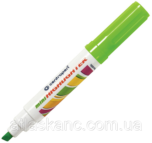 Маркер текстовий Centropen MINI Highlighter Зелений 8052/04