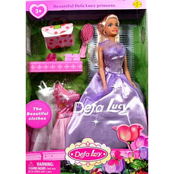 Лялька Defa два плаття з аксесурами 29 см у 8071