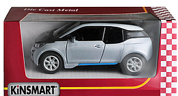 Машинка Kinsmart BMW i3 ЧЕРНАЯ  KT5380W