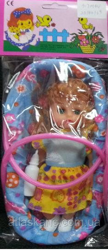 Лялька Моя Малюка 21 см у кошику 917MBV, фото 1