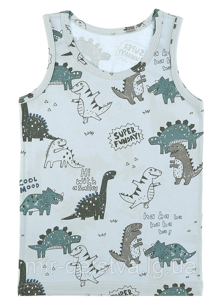 Майки дитячі для хлопчиків ТМ Донелла,Туреччина р.6/7 років (122-128 см)ост 2 шт