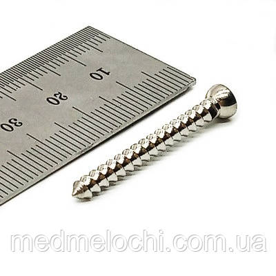 Гвинт малий спонгіозний D=3,5мм, 34мм
