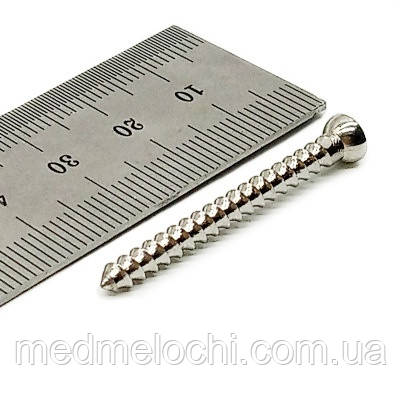 Гвинт малий спонгіозний D=3,5мм, 38мм