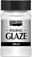 Лак финишный Pentart Pouring glaze прозрачный 100мл (5997412773590)