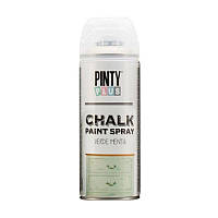 Фарба-аерозоль на водній основі PINTYPLUS Chalk-finish 400мл м'ятний (8429576231007)