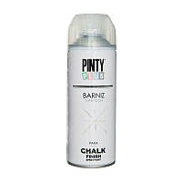 Лак-аэрозоль PINTYPLUS Chalk-finish матовый аэрозоль 400мл (8429576242201)