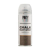 Фарба-аерозоль на водній основі PINTYPLUS Chalk-finish 400мл каштановий (8429576230208)