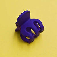 Краб для волосся 12 шт. каучук, кольорові, розмір 2х2 см