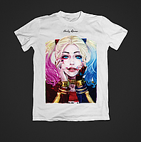 Футболка YOUstyle Harley_Quinn 0003 S White