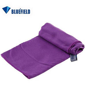 Туристичний рушник BLUEFIELD з мікрофібри 70х30см Фіолетовий.