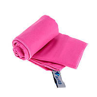 Туристическое полотенце BLUEFIELD из микрофибры 70х30см Розовый.