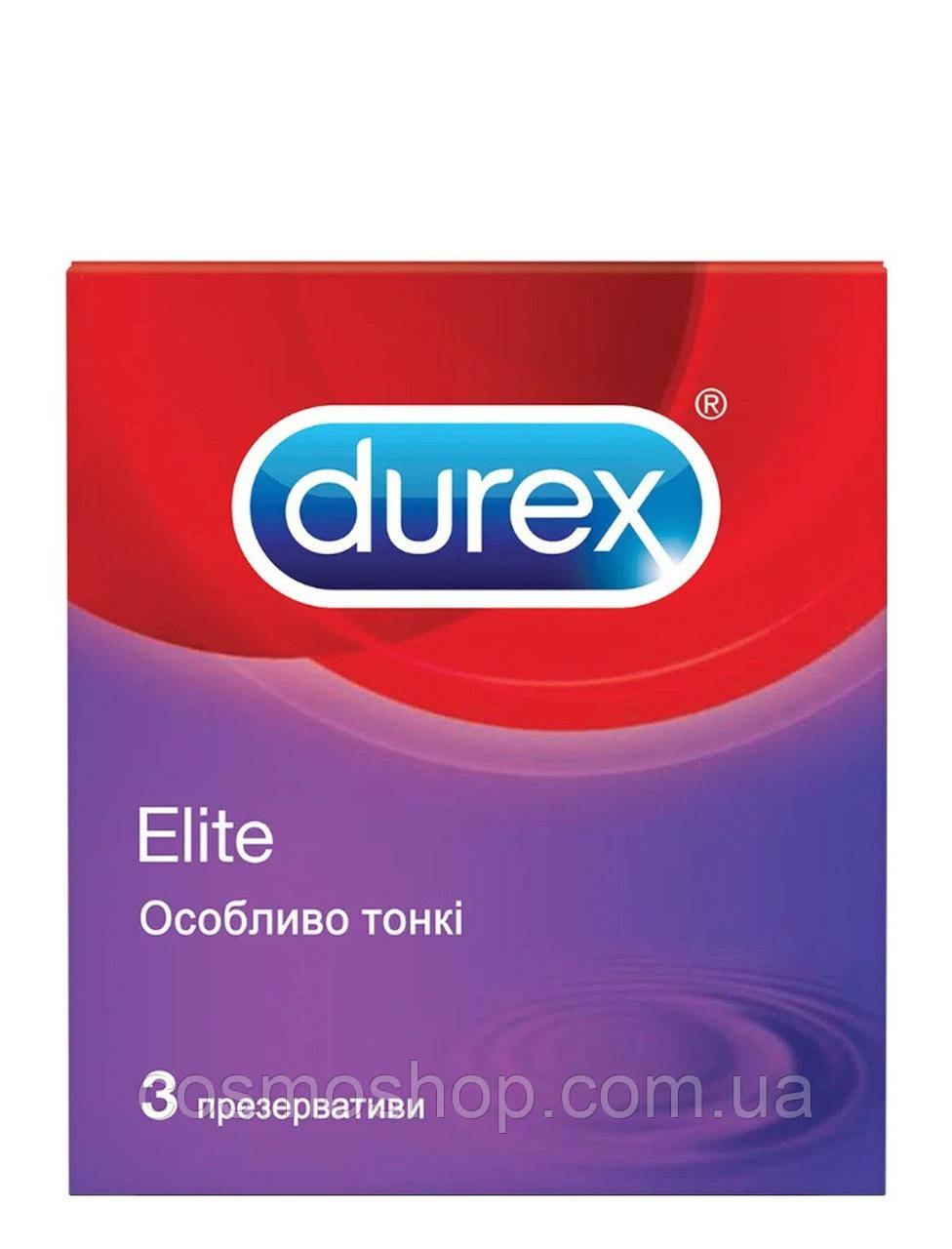 Презервативы Durex Elite ультратонкие, 12 шт 8120890 - Durex - Ультратонкие презервативы - Купить