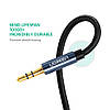 Кабель аудіо Ugreen 3.5 mm AUX 1M Blue (AV112), фото 8