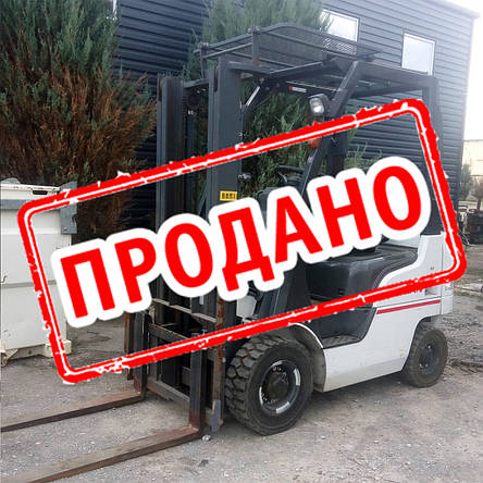 Вилочний навантажувач 1,5 тонни Nissan NP1F1A15D-3 2012 б/у, фото 2
