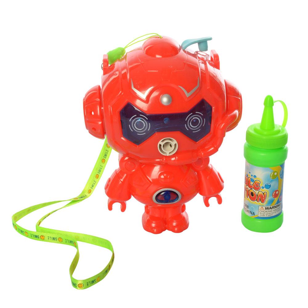Дитяча мильна гра 2088-18 Робот із запаскою на батарейках, фото 1