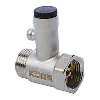 Запобіжний клапан для бойлера 1/2" KOER KR.1039 (KR2674)