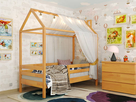 Ліжко-будиночок "Джеррі" 80*190 см TM ArborDrev, фото 2