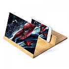 [ОПТ] 3D Підставка збільшувач екрана телефона — дерево, фото 2