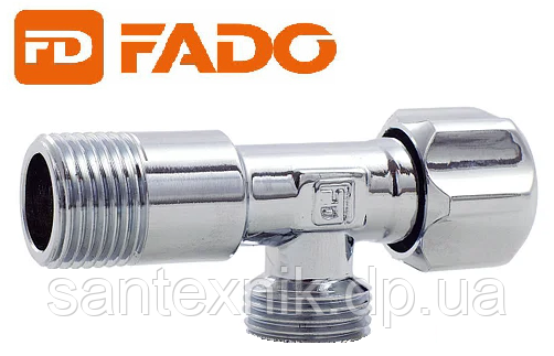 Кран FADO кутовий NEW 1/2х3/4 (KZ63)