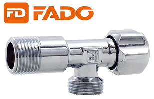 Кран FADO кутовий NEW 1/2х1/2 (KZ62)