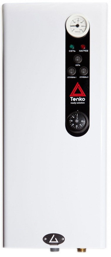 Електричний котел опалення з Насосом Tenko 6 кВт Стандарт 380 У СКЕ, навісний електрокотел для будинку, фото 1