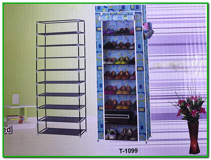 Складаний тканинний шафа для взуття T-1099