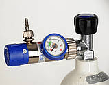 Балонний регулятор тиску з витратоміром Редуктор медичний MEDISELECT II Medical High Pressure Regulator, фото 3
