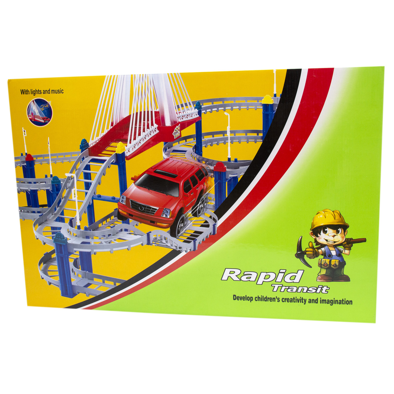 Автотрек з двома машинками, 108х53 см (8806), фото 1