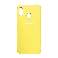 Silicone Case Premium на Samsung A40 / A405 Lemonade