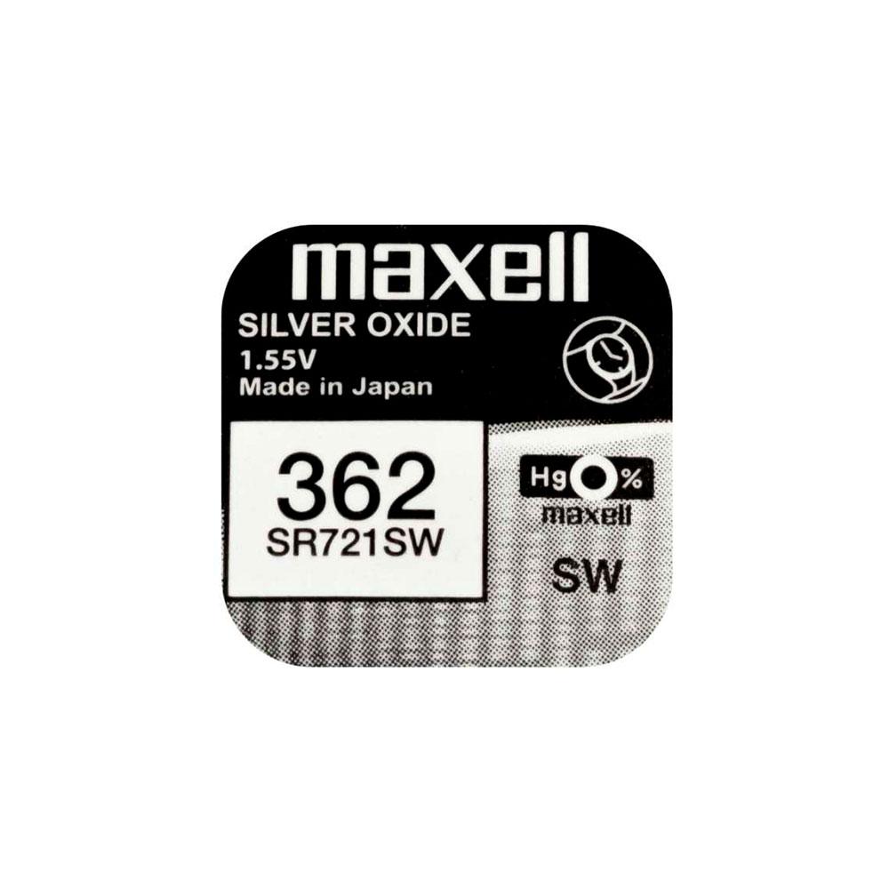 Годинникова батарейка 362 / SR 721 SW / AG11 Maxell Silver Oxide (1.55v) 1шт., фото 1