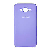 Silicone Case Premium на Samsung J7 2015 / J7 Neo / J700 Lilac