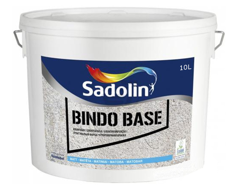 Грунт Дисперсионный SADOLIN BINDO BASE для Невпитывающих Поверхностей ...
