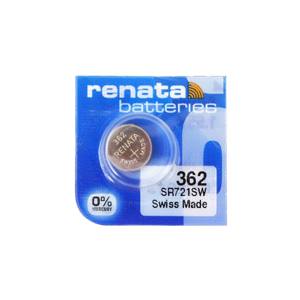 Годинникова батарейка 362 / SR 721 SW / AG11 Renata Silver Oxide (1.55v ...