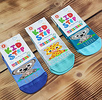 Набір дитячих шкарпеток "Звірята" — 3 шт., розмір 8/3-6 міс.