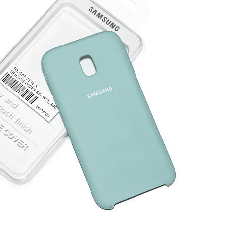 Silicone Case Premium на Samsung J7 2017 / J730 Turqoise, фото 1
