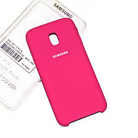 Silicone Case Premium на Samsung J7 2017 / J730 Rose