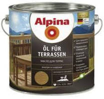 Alpina Ol Fur Terrasen 0,75 л (Альпіна Террасна олія для дерева)