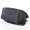 Дорожня сумка чорна саквояж із плечовим ременем розмір великий 54 см х 33 см х 28 см Dolly 252, фото 2