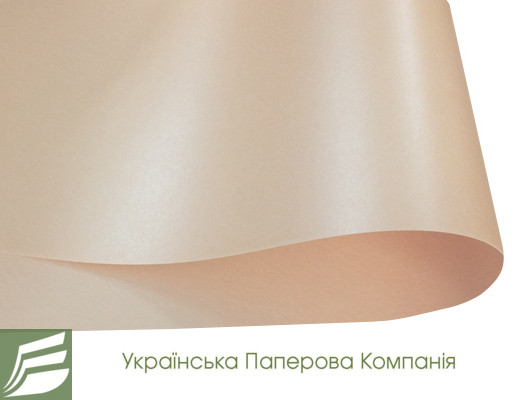 Дизайнерський картон Perl Dream Tafta, персиковий перламутровий, 250 гр/м2, фото 1