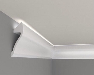 Карниз із підсвіткою гіпсовий декоративний К1