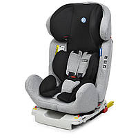 Автокресло EL CAMINO ME 1041 Bravo Isofix Grey Black группа 0+ 1 2 3