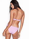 Купальник Бандо Victoria's Secret V-splice Ruched Bandeau р. М, Бузковий, фото 2