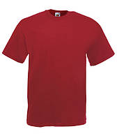 Футболка мужская однотонная, мужская футболка базовая качественная, футболки мужские кирпично-красный, 3ХЛ