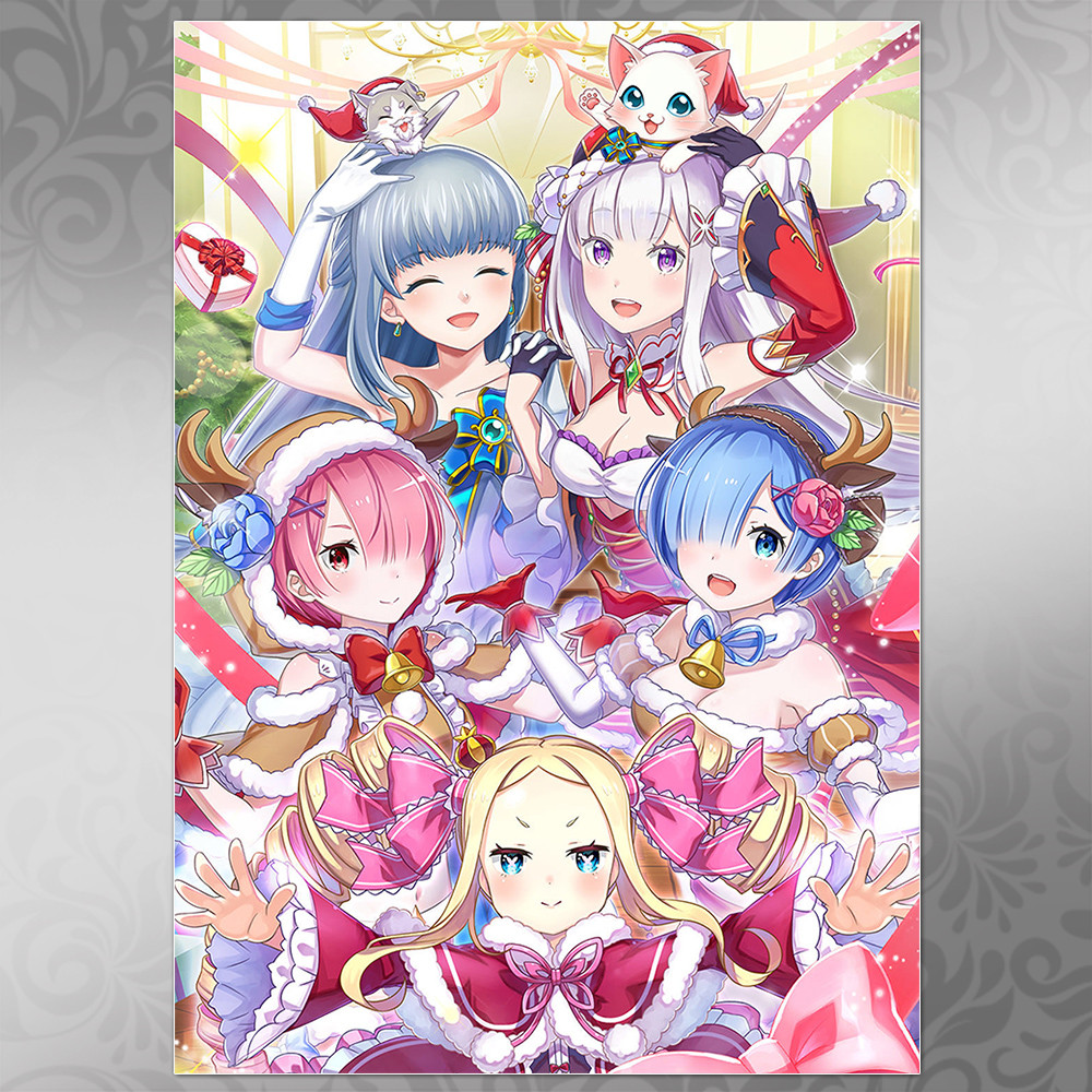 Плакат А4 Аніме Re:Zero 017, фото 1